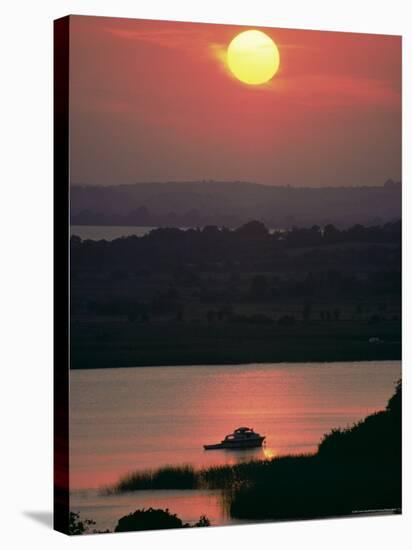 Loch Kee, Shannon River, Roscommon, Connacht, Republic of Ireland (Eire)-Adam Woolfitt-Stretched Canvas