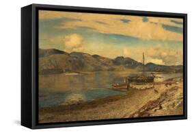 Loch Linnhe at Port Appin, Argyllshire, 1884-Sir David Murray-Framed Stretched Canvas