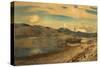 Loch Linnhe at Port Appin, Argyllshire, 1884-Sir David Murray-Stretched Canvas