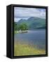Loch Lomond and Ben Lomond from North of Luss, Argyll and Bute, Strathclyde, Scotland-Roy Rainford-Framed Stretched Canvas