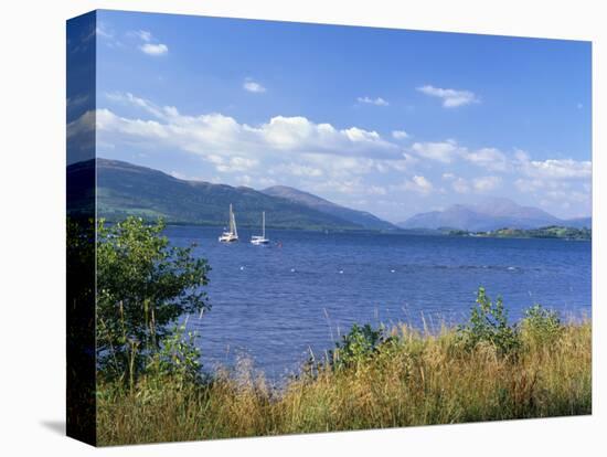 Loch Lomond, Strathclyde, Scotland, United Kingdom-Kathy Collins-Stretched Canvas