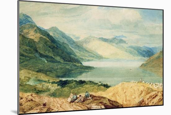 Loch Lomond-J. M. W. Turner-Mounted Giclee Print