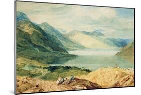 Loch Lomond-J. M. W. Turner-Mounted Giclee Print