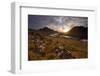 Loch Lurgainn, Cul Mor (Left) and Ben More Coigach at Dawn, Coigach, Highland, Scotland, UK-Mark Hamblin-Framed Photographic Print