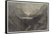 Loch Maree, Dingwall and Skye Railway-Samuel Read-Framed Stretched Canvas