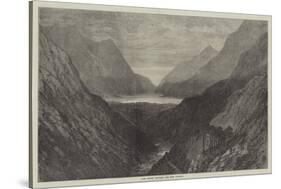 Loch Maree, Dingwall and Skye Railway-Samuel Read-Stretched Canvas