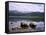 Loch Morlich and the Cairngorms, Aviemore, Highland Region, Scotland, United Kingdom-Roy Rainford-Framed Stretched Canvas