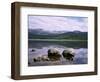 Loch Morlich and the Cairngorms, Aviemore, Highland Region, Scotland, United Kingdom-Roy Rainford-Framed Photographic Print