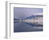 Loch Mullardoch, Glen Cannich, Winter in the Highlands, Scotland Upland Lochs, Snow, Lakes-Niall Benvie-Framed Premium Photographic Print