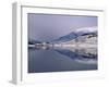 Loch Mullardoch, Glen Cannich, Winter in the Highlands, Scotland Upland Lochs, Snow, Lakes-Niall Benvie-Framed Photographic Print