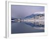 Loch Mullardoch, Glen Cannich, Winter in the Highlands, Scotland Upland Lochs, Snow, Lakes-Niall Benvie-Framed Photographic Print