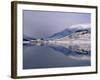 Loch Mullardoch, Glen Cannich, Winter in the Highlands, Scotland Upland Lochs, Snow, Lakes-Niall Benvie-Framed Photographic Print