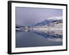 Loch Mullardoch, Glen Cannich, Winter in the Highlands, Scotland Upland Lochs, Snow, Lakes-Niall Benvie-Framed Photographic Print