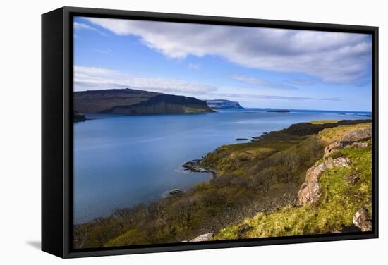 Loch Na Keal, Isle of Mull, Inner Hebrides, Argyll and Bute, Scotland, United Kingdom-Gary Cook-Framed Stretched Canvas