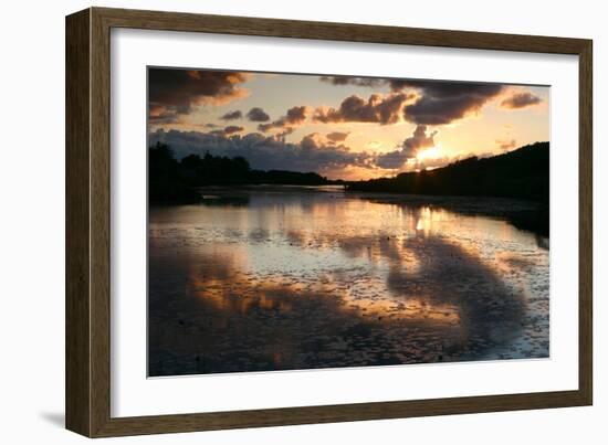 Loch Nedd Near Drumbeg, Highland, Scotland-Peter Thompson-Framed Photographic Print