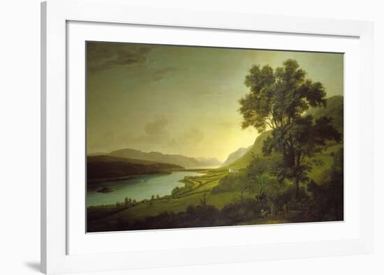 Loch Ness and Dochfour House-Alexander Nasmyth-Framed Premium Giclee Print