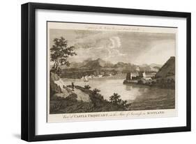 Loch Ness at Castle Urquhart-null-Framed Art Print