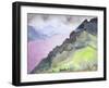 Loch Ness from Glendoe Lodge, 1995-Izabella Godlewska de Aranda-Framed Giclee Print