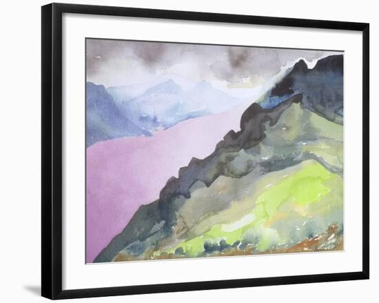 Loch Ness from Glendoe Lodge, 1995-Izabella Godlewska de Aranda-Framed Giclee Print