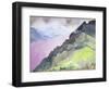 Loch Ness from Glendoe Lodge, 1995-Izabella Godlewska de Aranda-Framed Giclee Print