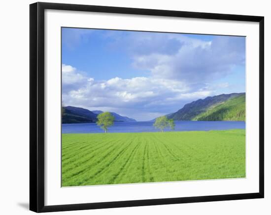 Loch Ness from the Western End, Highlands Region, Scotland, UK, Europe-I Vanderharst-Framed Photographic Print