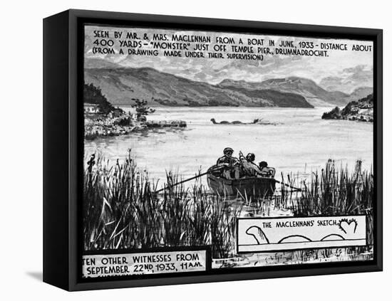 Loch Ness Monster, 1934-null-Framed Stretched Canvas