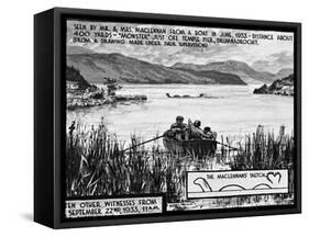 Loch Ness Monster, 1934-null-Framed Stretched Canvas