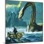 Loch Ness Monster-English School-Mounted Giclee Print