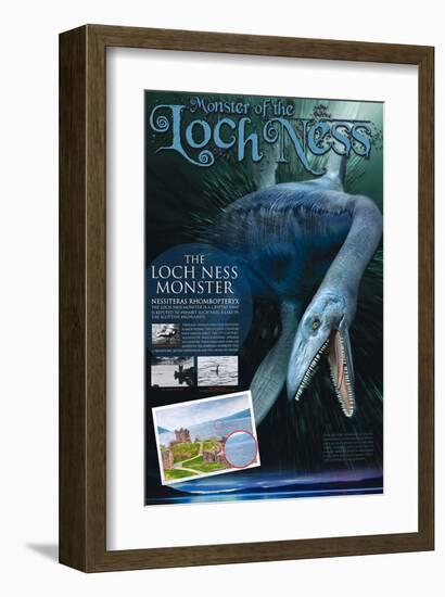 Loch Ness-null-Framed Art Print