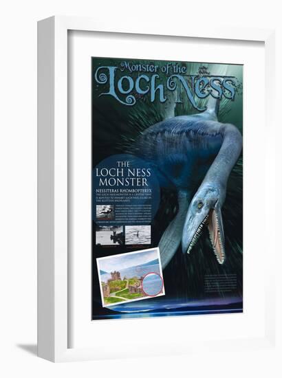 Loch Ness-null-Framed Art Print