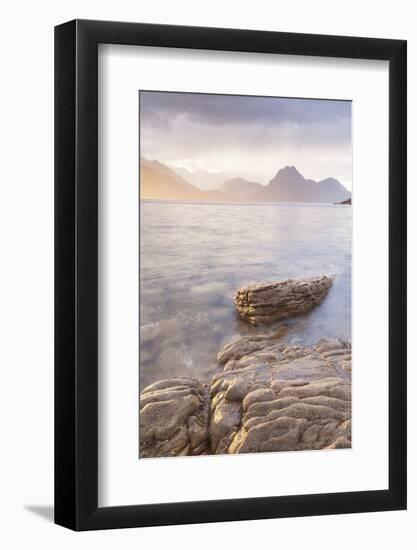 Loch Scavaig and the Cuillin Hills on the Isle of Skye, Inner Hebrides, Scotland-Julian Elliott-Framed Photographic Print