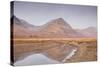Loch Slapin and the Mountain Range of Strathaird on the Isle of Skye-Julian Elliott-Stretched Canvas
