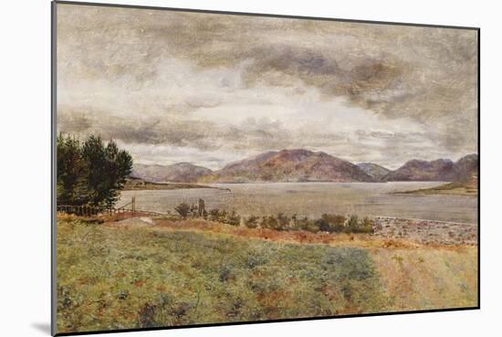 Loch Strivan-William Davis-Mounted Giclee Print