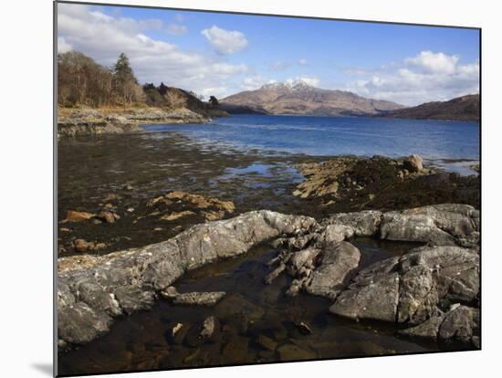 Loch Sunart, Looking East, Argyll, Scotland, United Kingdom, Europe-Toon Ann & Steve-Mounted Photographic Print