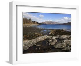 Loch Sunart, Looking East, Argyll, Scotland, United Kingdom, Europe-Toon Ann & Steve-Framed Photographic Print