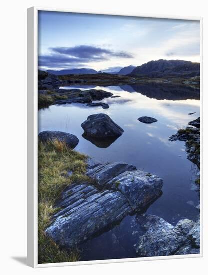 Loch Tollaidh at Dawn, Near Poolewe, Achnasheen, Wester Ross, Highlands, Scotland, United Kingdom-Lee Frost-Framed Photographic Print