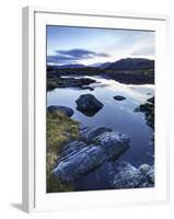 Loch Tollaidh at Dawn, Near Poolewe, Achnasheen, Wester Ross, Highlands, Scotland, United Kingdom-Lee Frost-Framed Photographic Print