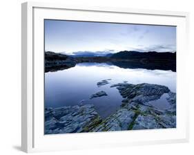 Loch Tollaidh at Dawn, Near Poolewe, Achnasheen, Wester Ross, Highlands, Scotland, United Kingdom-Lee Frost-Framed Photographic Print