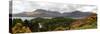 Loch Torridon and the Torridon Hills, Highland, Scotland-Peter Thompson-Stretched Canvas