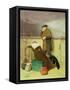 Lochaber No More, 1883-John Watson Nicol-Framed Stretched Canvas