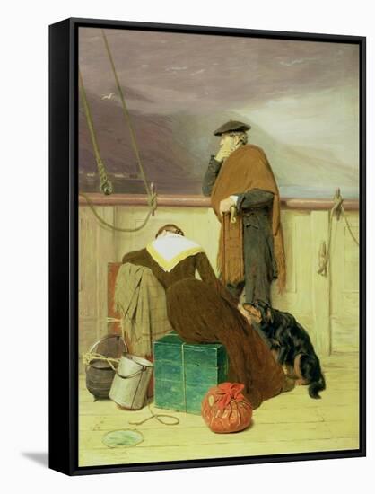 Lochaber No More, 1883-John Watson Nicol-Framed Stretched Canvas