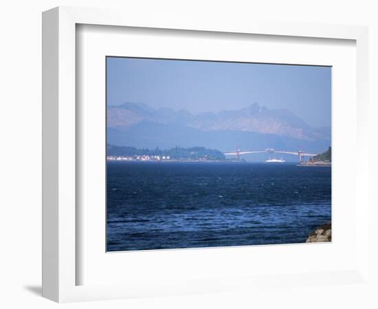 Lochalsh Bridge Linking Mainland to Skye, Inverness-Shire, Inner Hebrides, Scotland-Kathy Collins-Framed Photographic Print