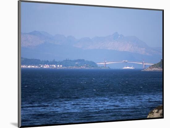 Lochalsh Bridge Linking Mainland to Skye, Inverness-Shire, Inner Hebrides, Scotland-Kathy Collins-Mounted Photographic Print