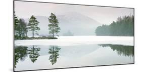 Lochan Eilein in Mid-Winter, the Loch Is Frozen Over-John Potter-Mounted Photographic Print