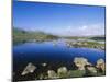 Lochan Na H-Achlaise, Rannoch Moor, Black Mount in the Background, Highlands Region, Scotland, UK-Louise Murray-Mounted Photographic Print