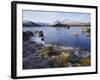 Lochan Na H-Achlaise, Rannoch Moor, Strathclyde, Highlands Region, Scotland, UK, Europe-Kathy Collins-Framed Photographic Print