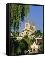 Loches, Touraine, Centre, France, Europe-Sylvain Grandadam-Framed Stretched Canvas