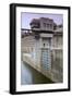 Lock and Dam Control Tower and Gate-jrferrermn-Framed Photographic Print