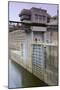 Lock and Dam Control Tower and Gate-jrferrermn-Mounted Photographic Print