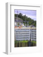 Lock and Dam Gates Closed-jrferrermn-Framed Photographic Print